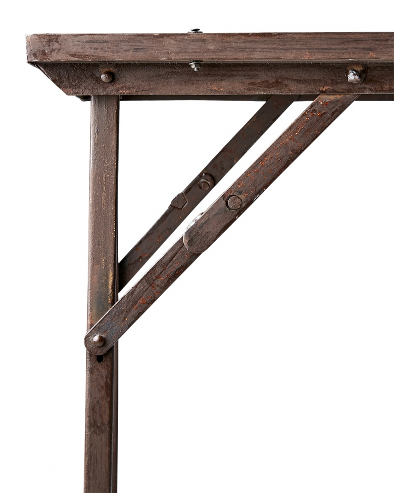 Sammenleggbar bord 'Treasure' 150x62cm - Resirkulert tre