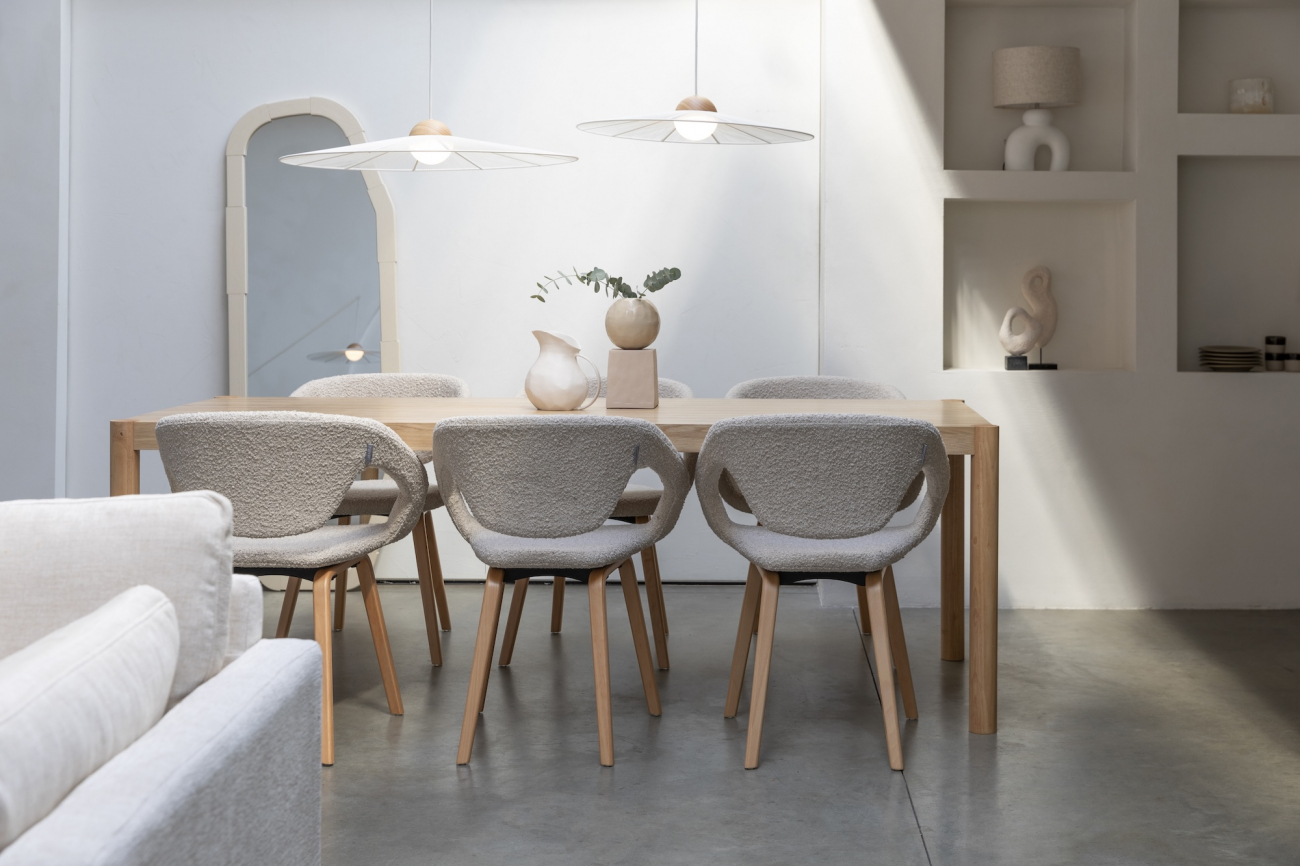 Taklampe 'Belle S' Ø65 cm - Beige