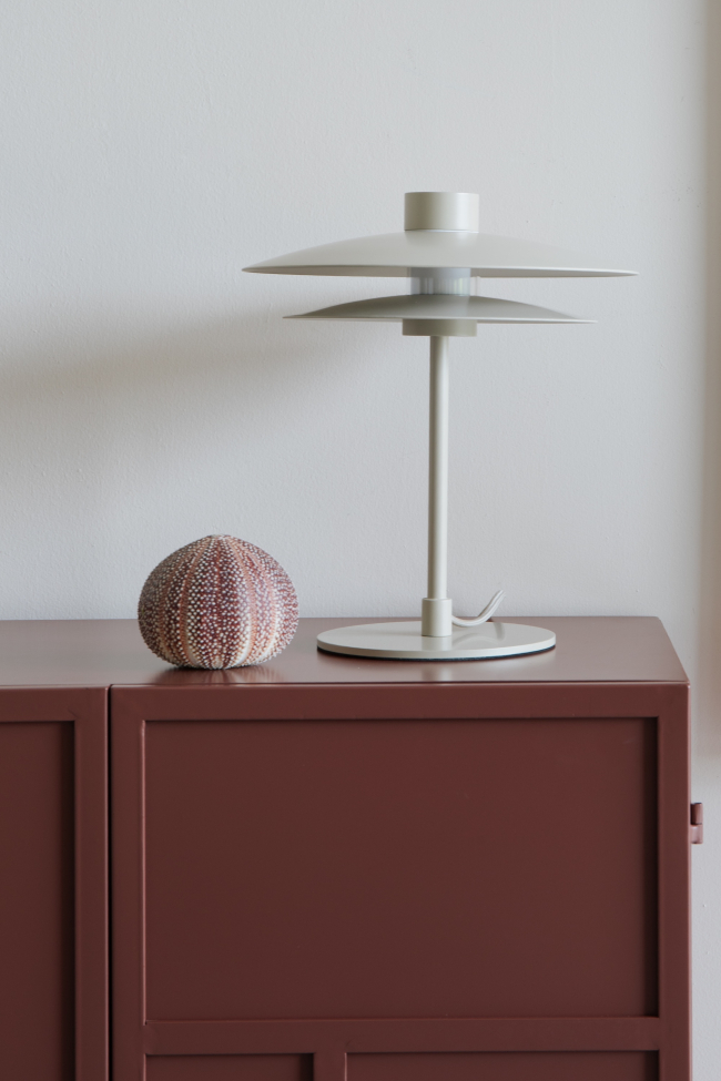 Bordlampe 'Veluna' - Beige