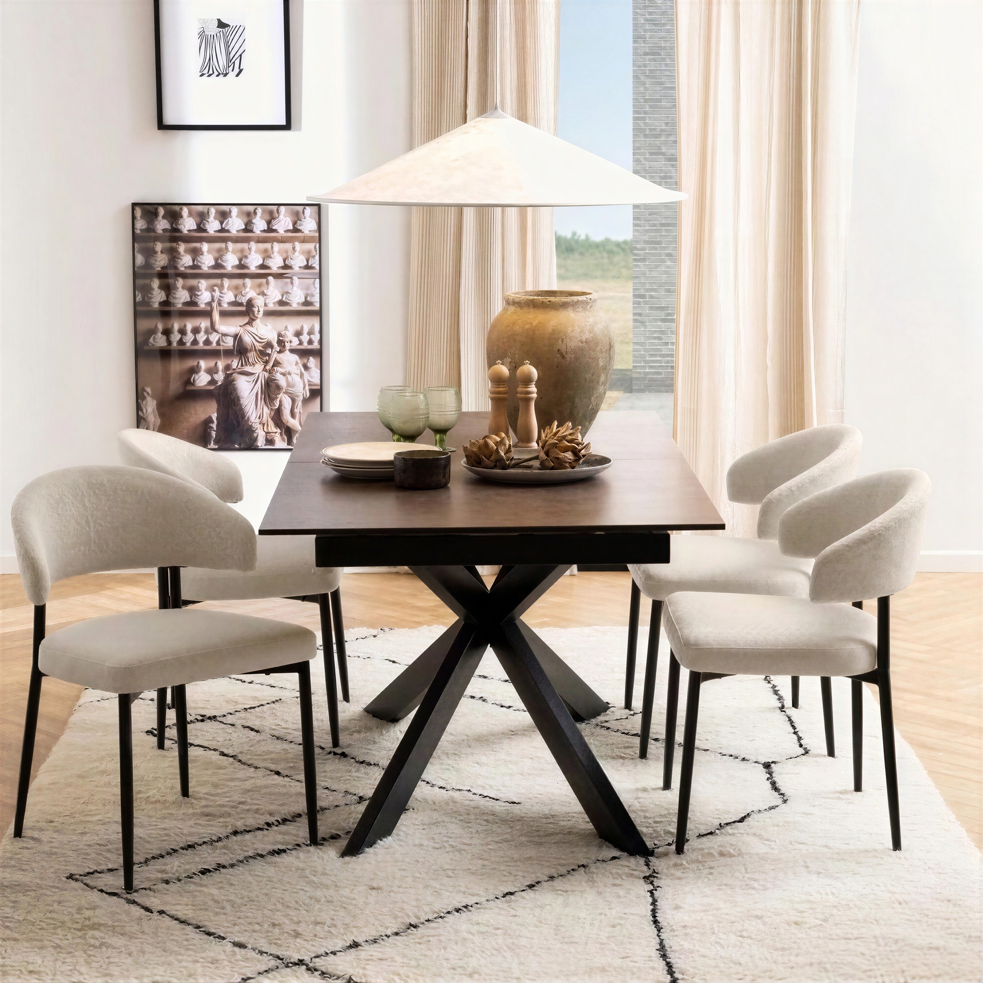Stol 'Järbo' - Beige