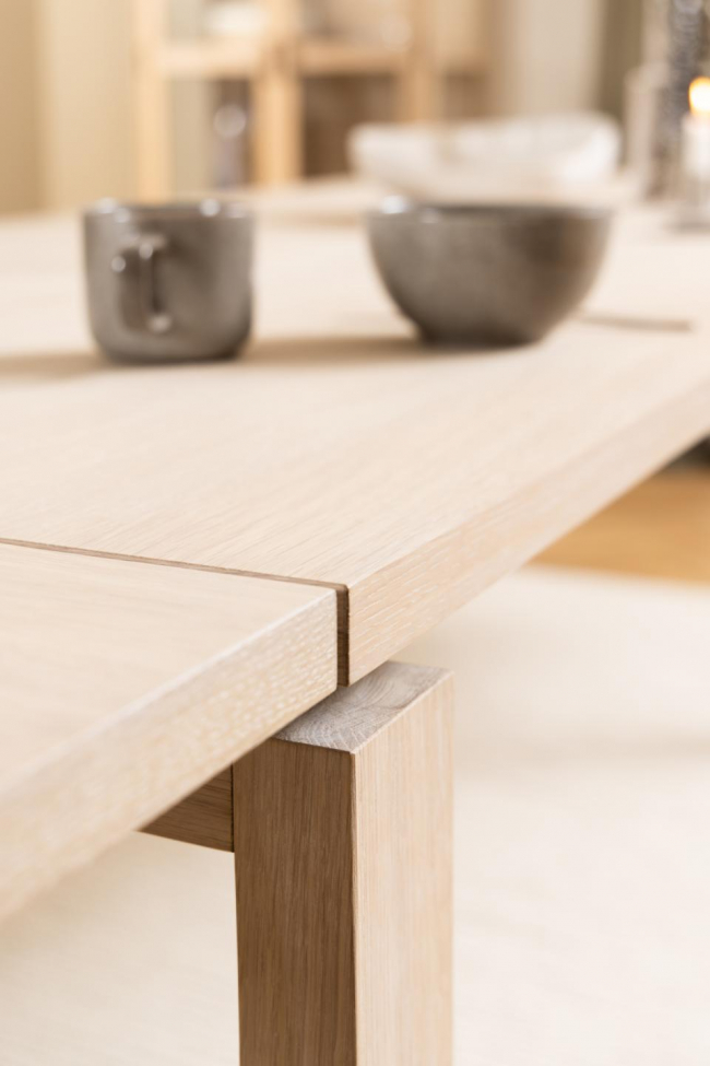 Spisebord 'Hudiksvall' 200cm- Naturlig