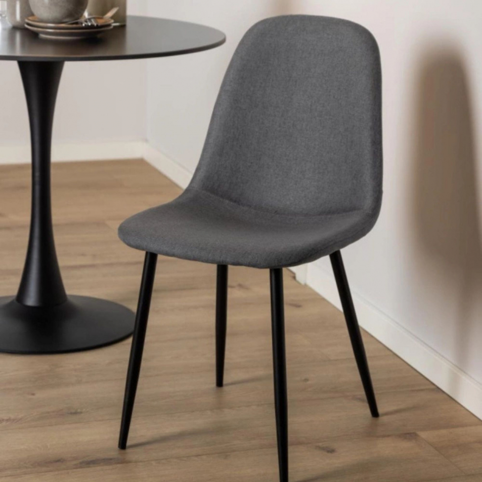 Stol 'Gal' - Grå/Svart