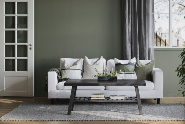 Salongbord 'Brooklyn' 130x75cm - Mørkebrun