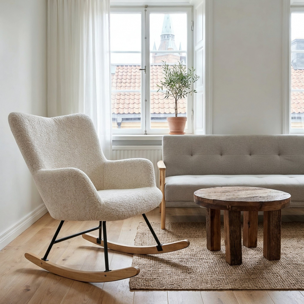 Salongbord 'Birka' 58x58cm - Vintage