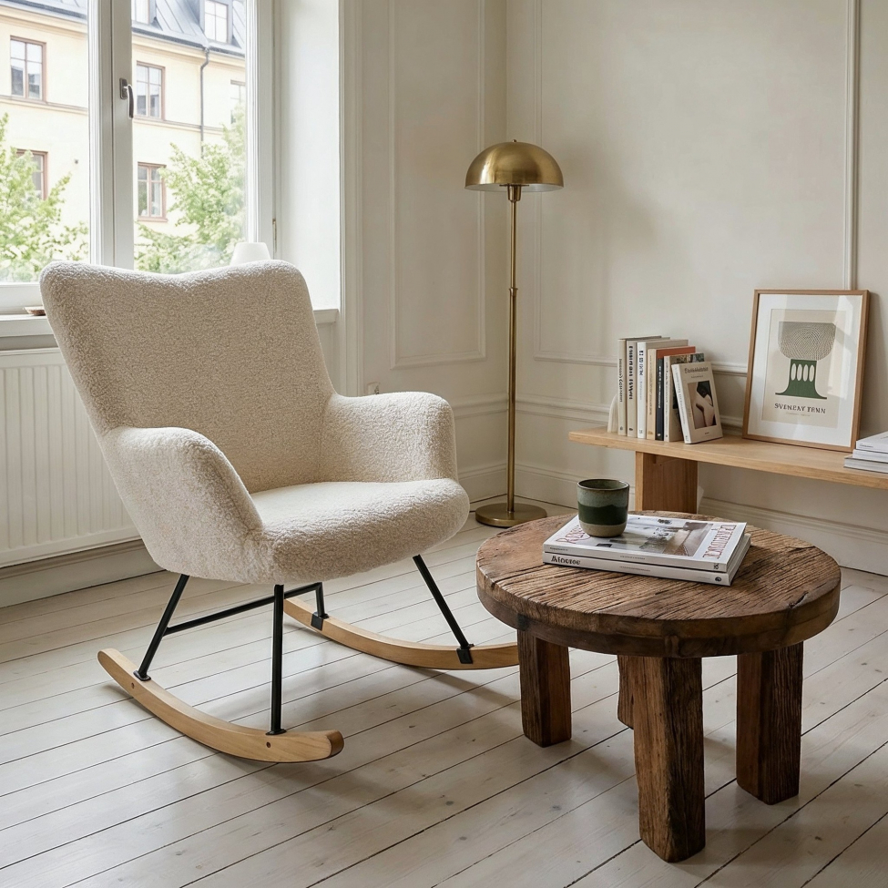 Salongbord 'Birka' 58x58cm - Vintage