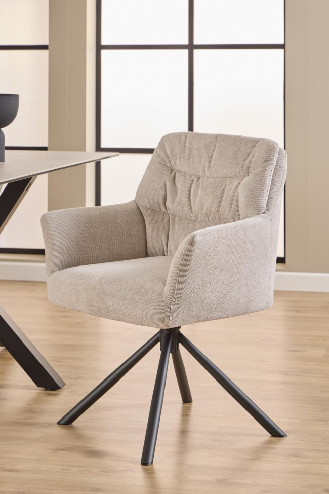 Stol 'Alonso' - Lys beige