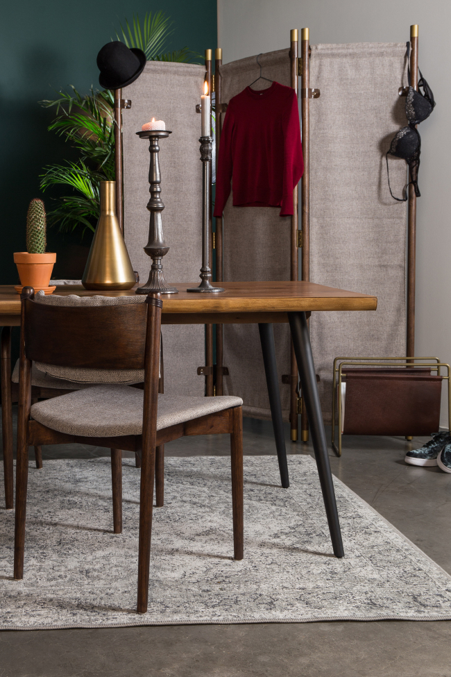 Stol 'Torrance' - Beige/Brun