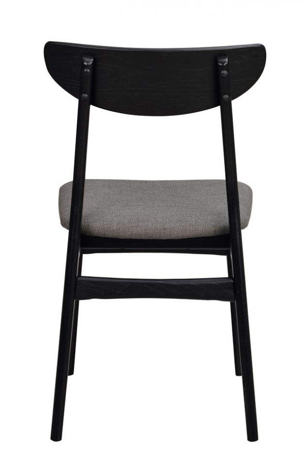 Stol 'Rodham'- Naturlig/Mørkegrå