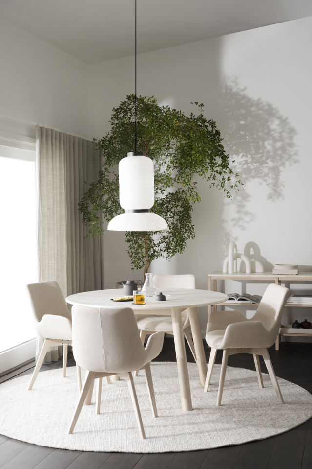 Lenestol 'Drimsdale' - Beige/Hvitpigmentert