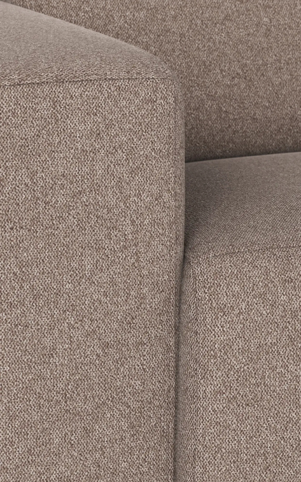4-seters sofa 'Willard' Sjeselong H - Beige