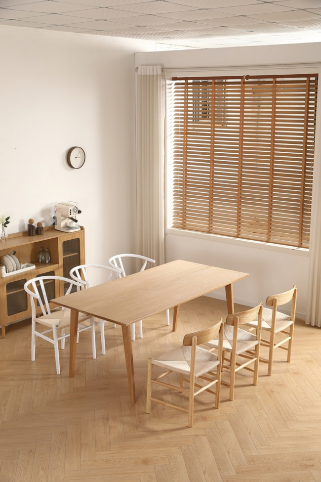 Spisebord 'Saba' 180x90 cm - Eik