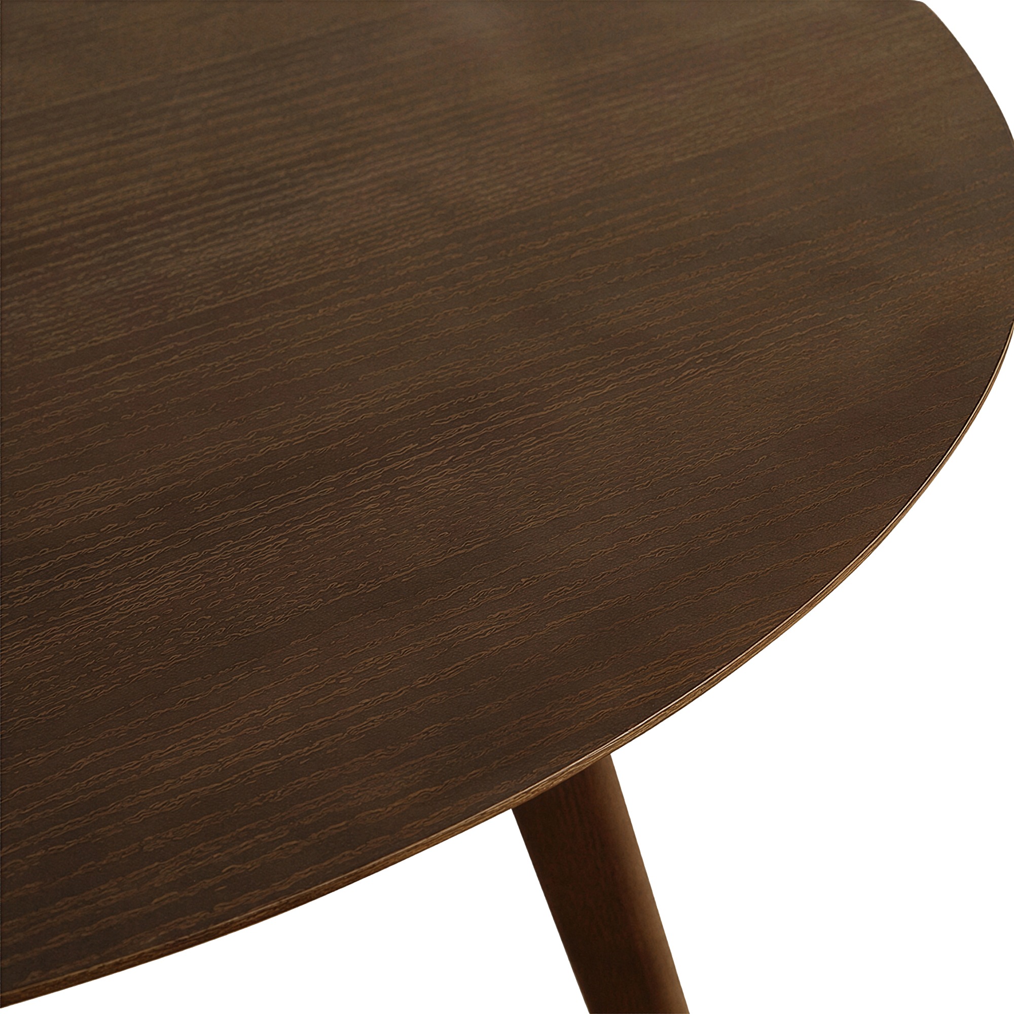 Spisebord 'Luma' Rundt 115cm - Valnøtt