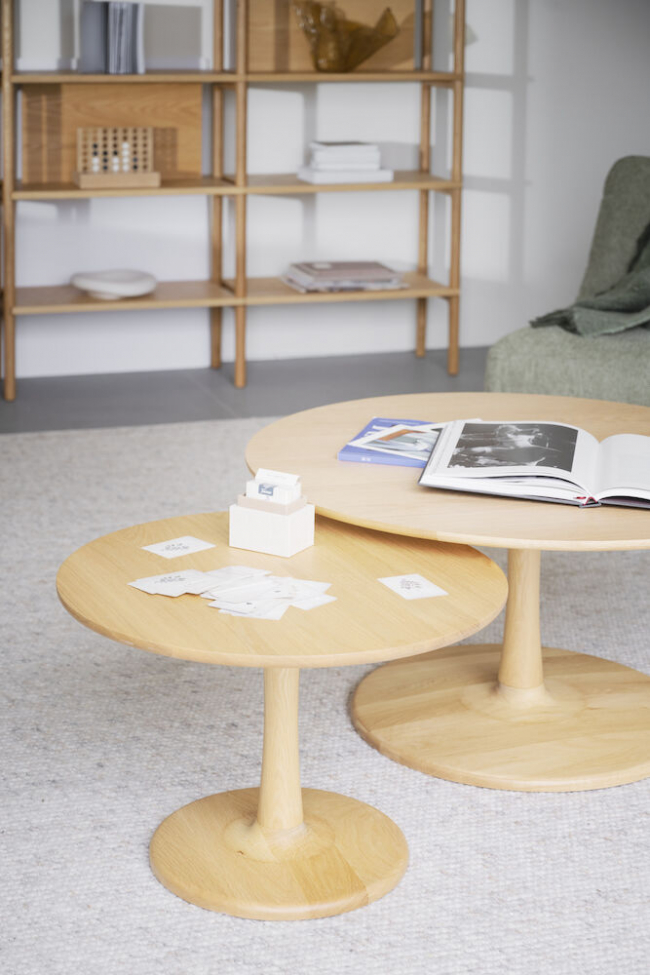 Softboard 'Hobart' Rundt 90cm - Eik