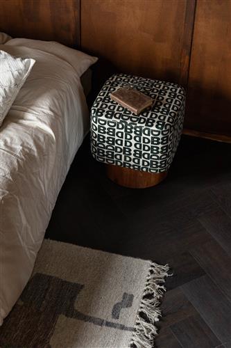 Krakk 'Monogram' - Svart/Hvit