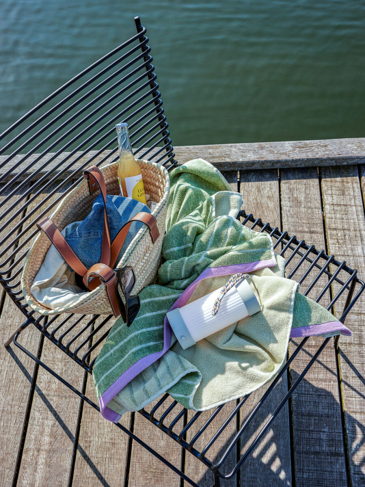 String Lounge Chair 'Park' - Svart