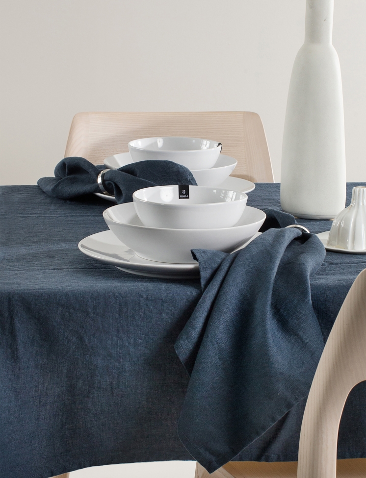 4-pakning Serviett 'Sunshine' 45x45 - Mørkeblå