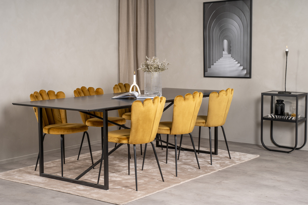 Stol 'Flatanger' - Gul