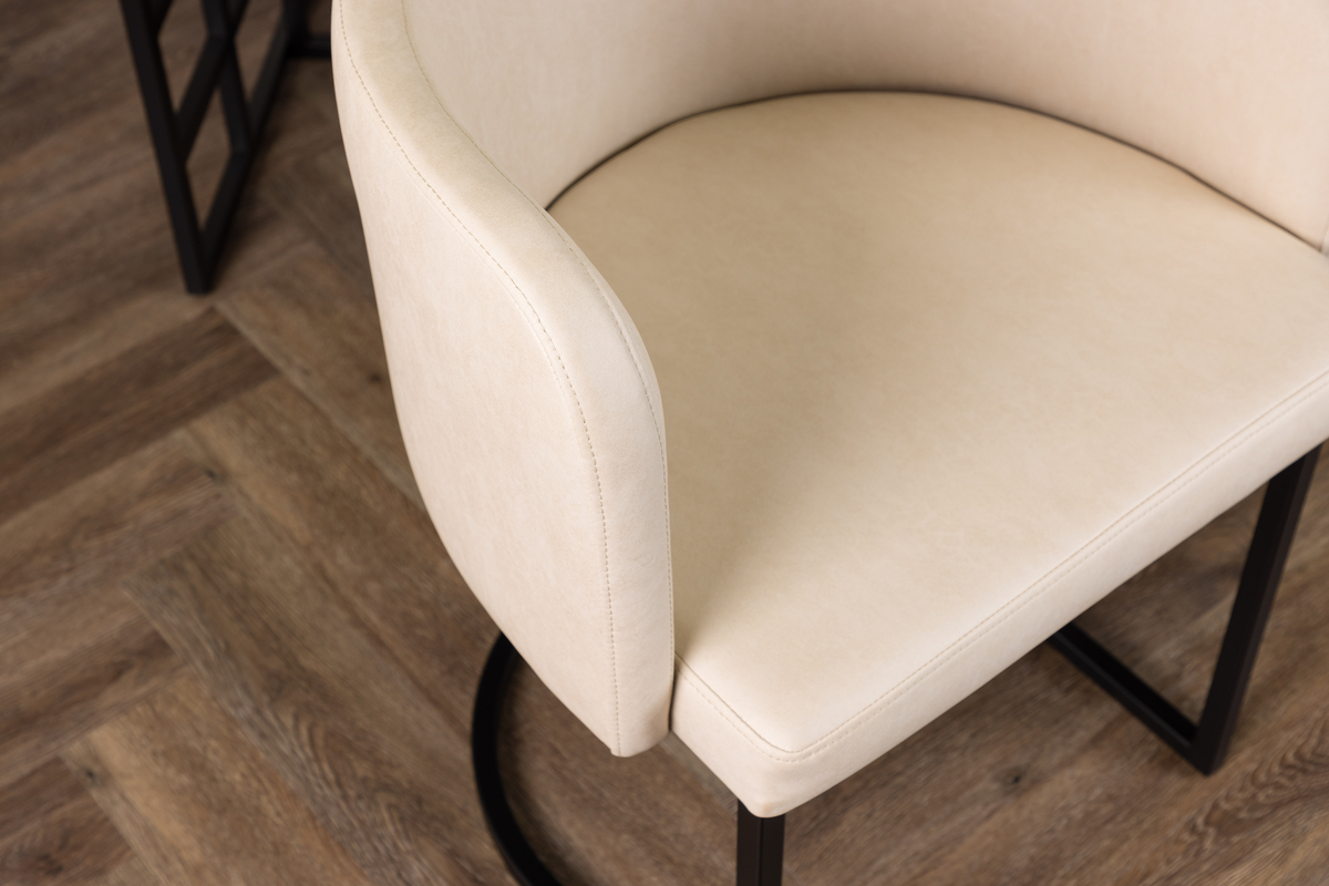 Stol 'Simrishamn' - Beige