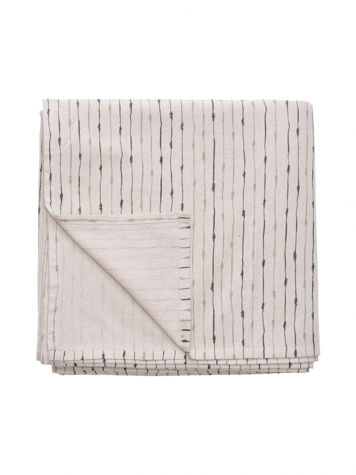 Lerret 'Unni' 145x280 - Grønn