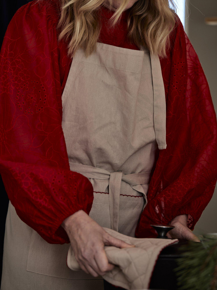 Forkle 'Stine' 70x90 - Rød