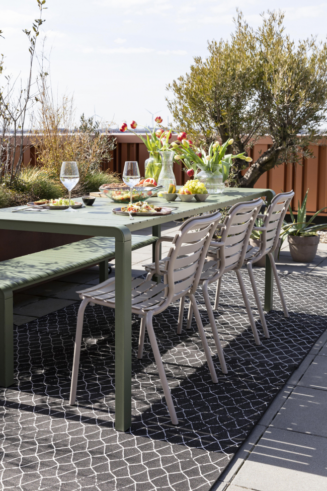 Hagestol 'Vondel' - Hvit