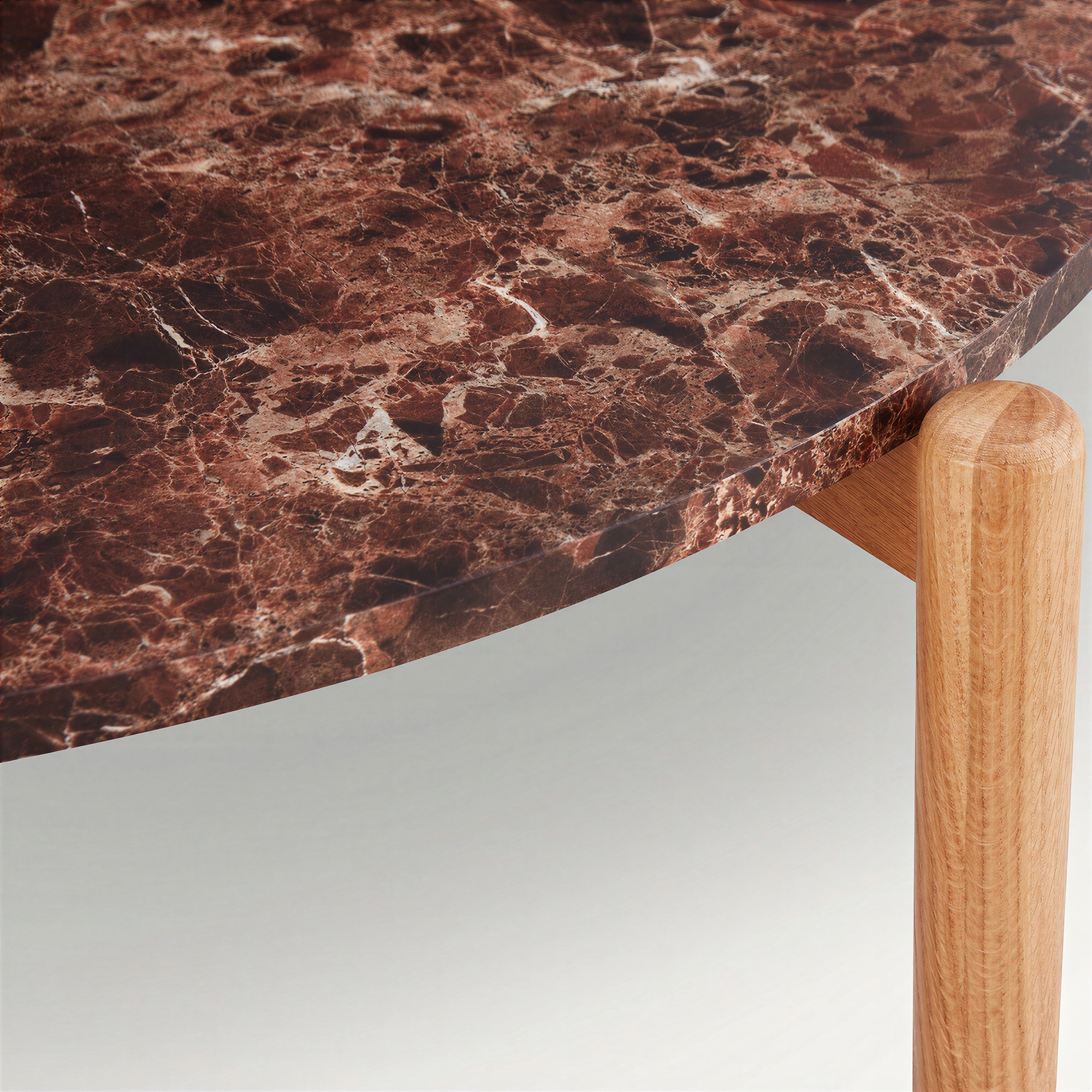 Salongbord 'Marble' S - Brun