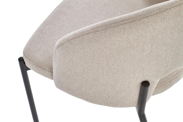 Stol 'Mieres' - Beige/Svart