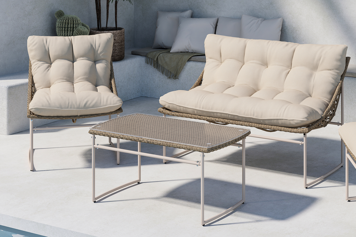 Loungesett 'Calador' - Beige