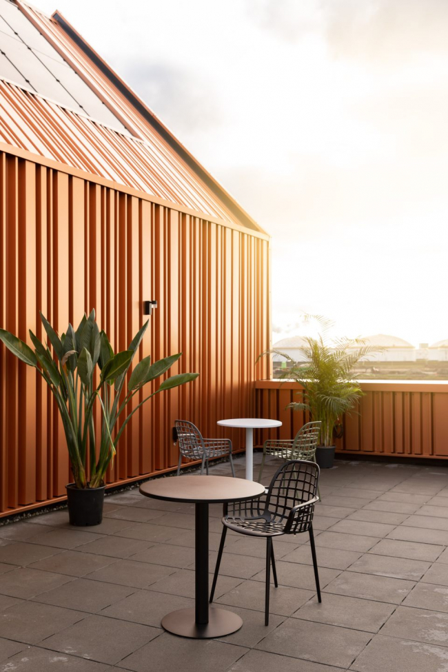 Bistrobord 'Maze' Rundt 70cm - Svart