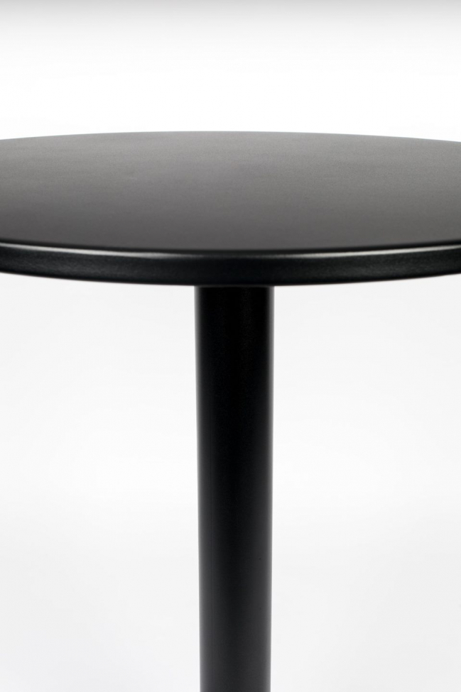 Bistrobord 'Maze' Rundt 70cm - Svart