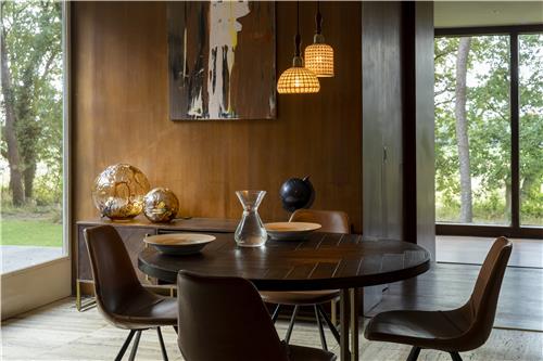 Spisebord 'Class' Rundt 120cm - Brun 