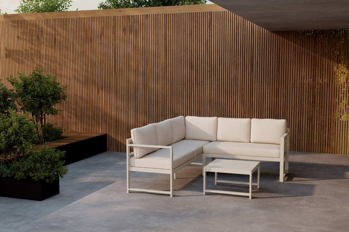 Hjørnegruppe 'Ios' - Beige