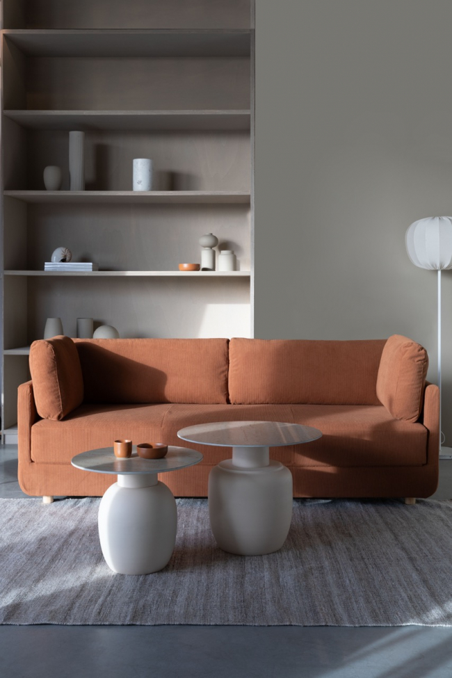 Sidebord 'Kaula' - Beige