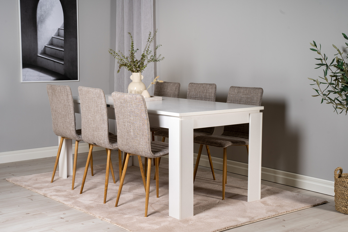 Stol 'Ingvar' - Lys grå