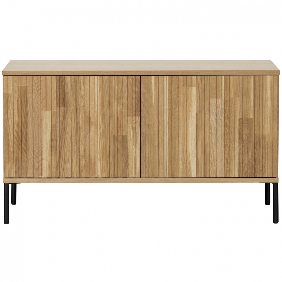 TV-stativ 'New Gravure' 100 cm - Eik/Sort