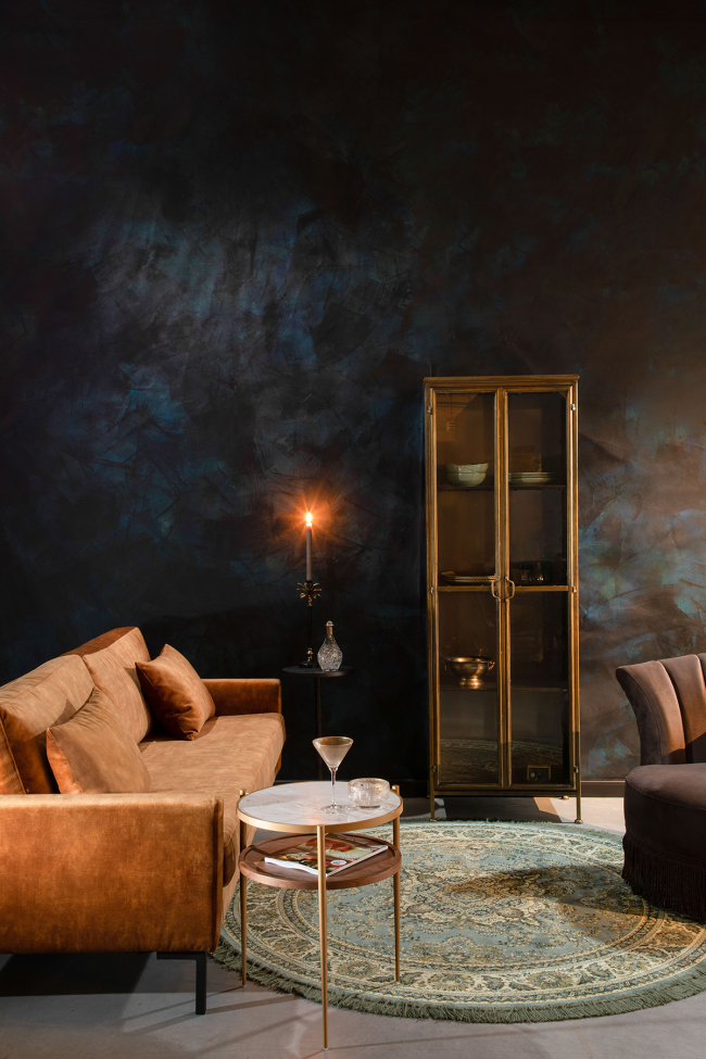 Skap 'Gertlush' -Gull/Svart