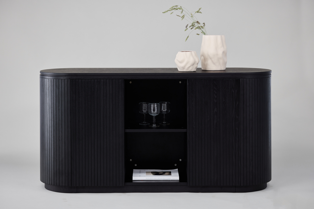 Skap 'Fredrikstad' - Svart