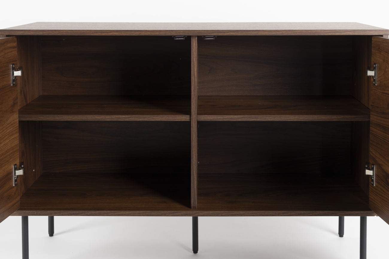 Sidebord 'Stripes Low' 120x42x50 cm - Brun