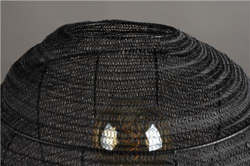 Gulvlampe 'Meezan' - Svart