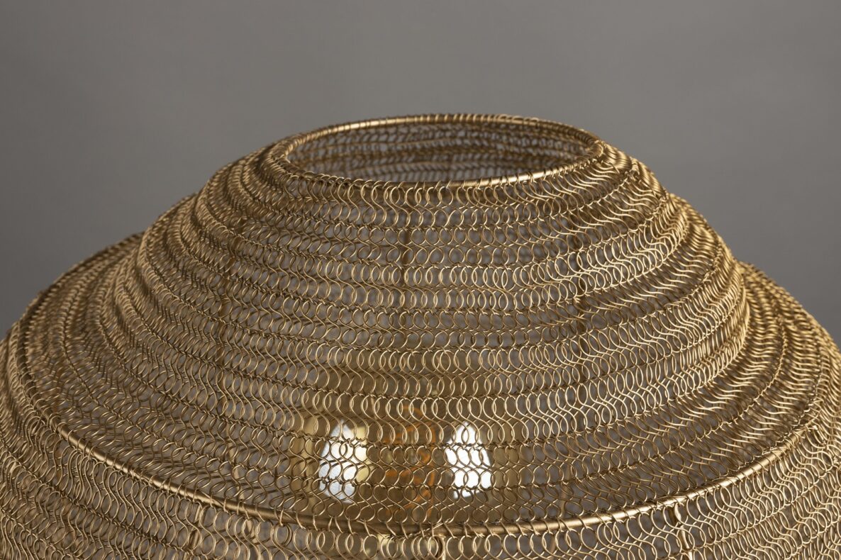 Gulvlampe 'Meezan' - Gull