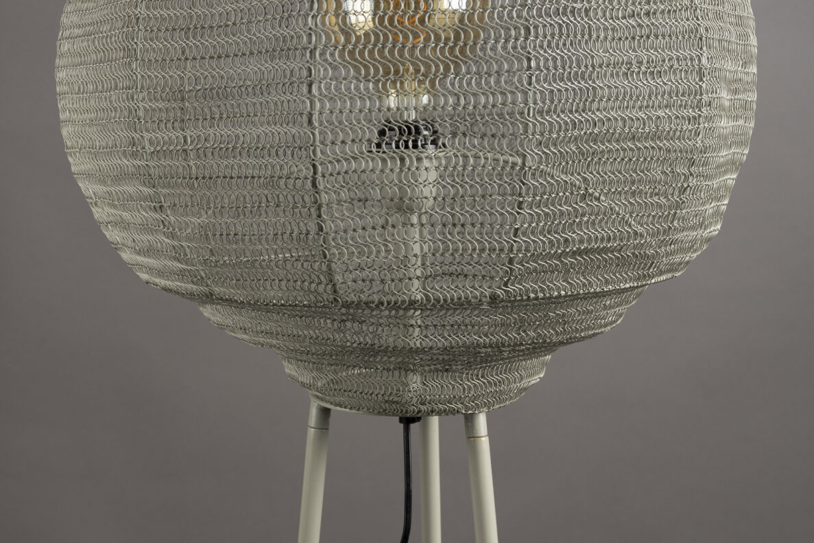 Gulvlampe 'Meezan' - Grå