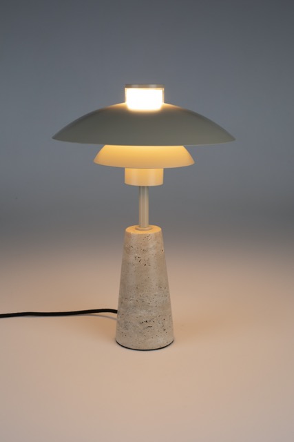 Bordlampe 'Cole' 26x26 - Beige