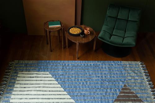 Teppe 'Hampton' 160x230 - Blå