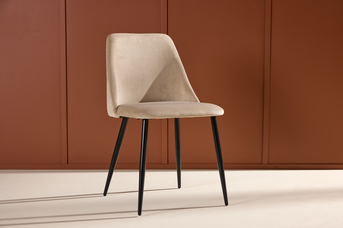 Stol 'Natt' - Beige/Sort