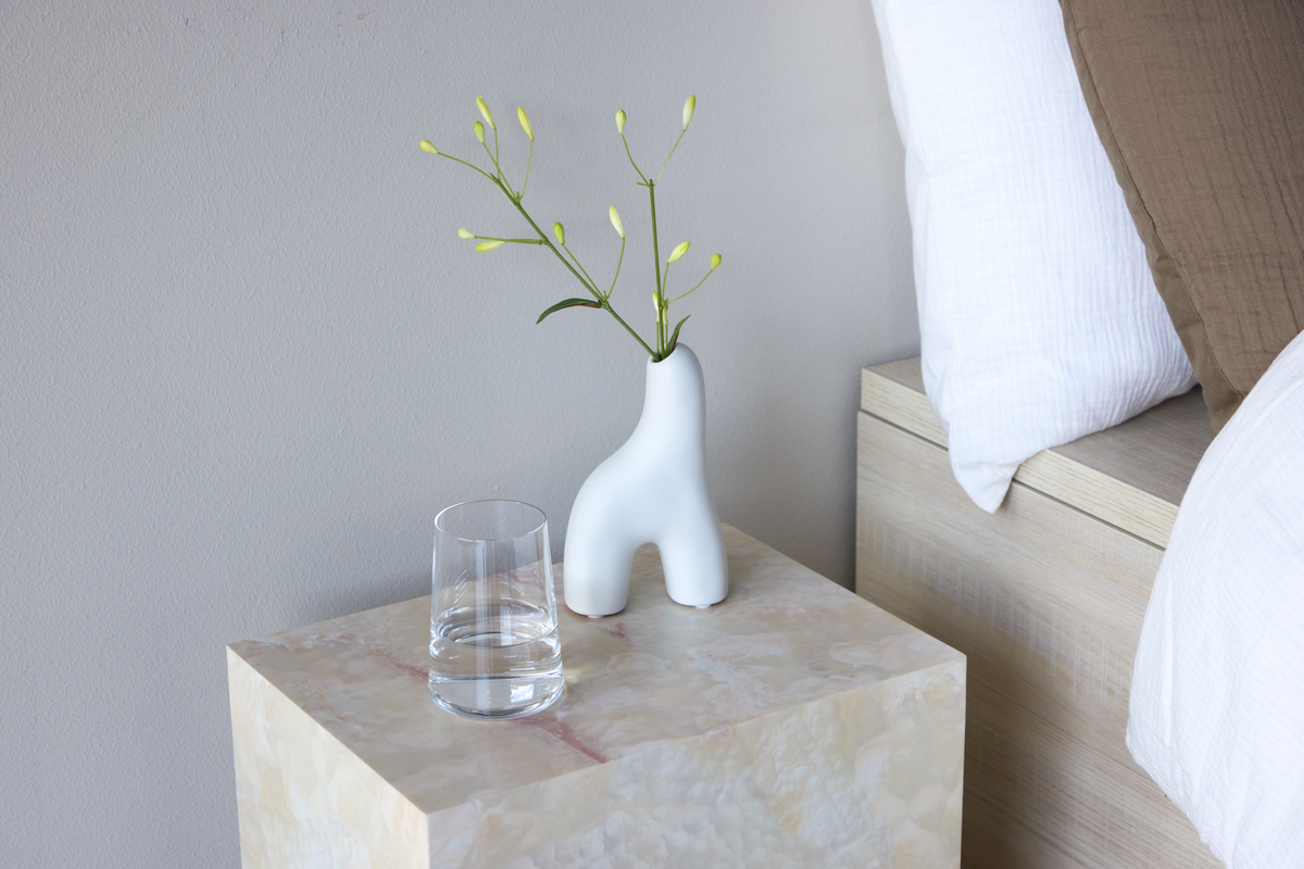 Sidebord 'Eira' 35x25cm - Beige