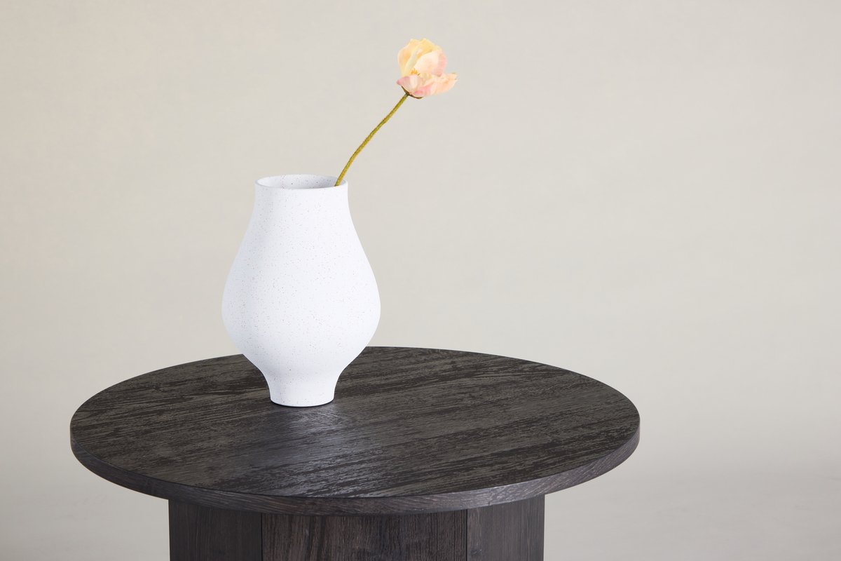 Sofabord 'Björkvik' Rundt 60cm - Svart