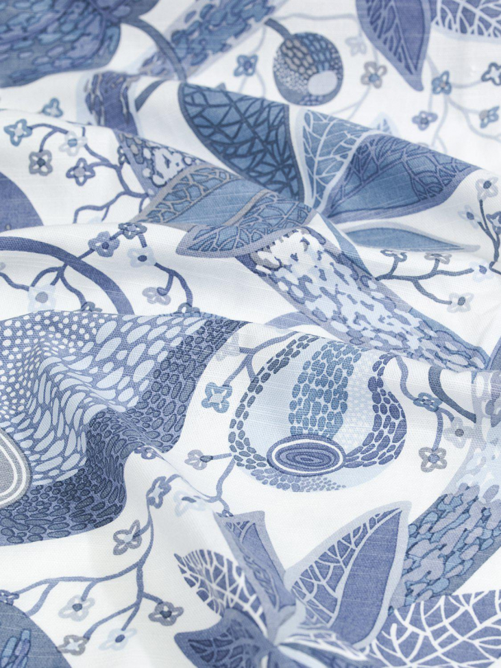 Lerret 'A&E' 140x350 - blå