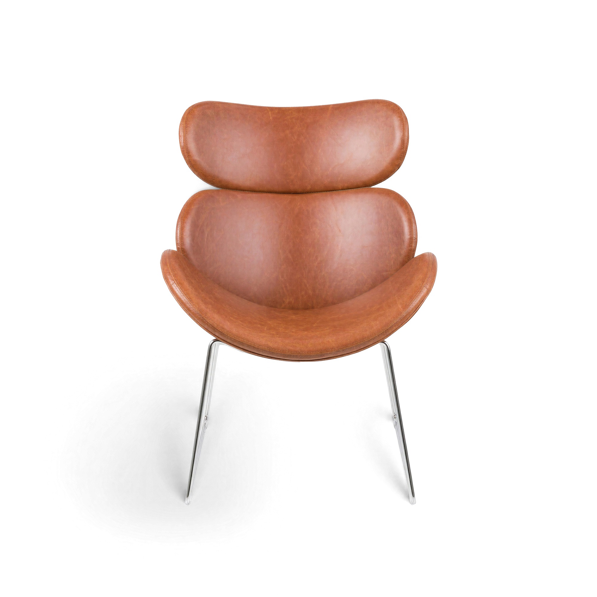 Fåtölj 'Hushum' 85cm - Brun