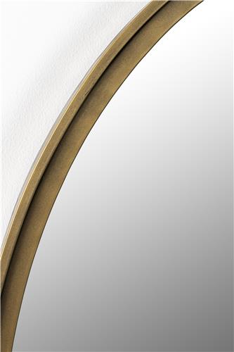 Speil 'Matz' Oval - Antikk messing