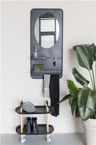 Speil 'Pascal' L - Svart